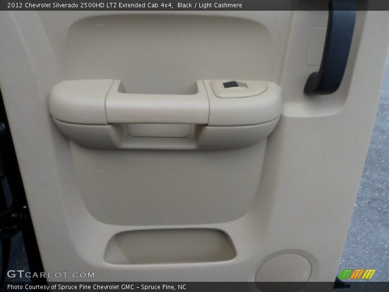 Black / Light Cashmere 2012 Chevrolet Silverado 2500HD LTZ Extended Cab 4x4