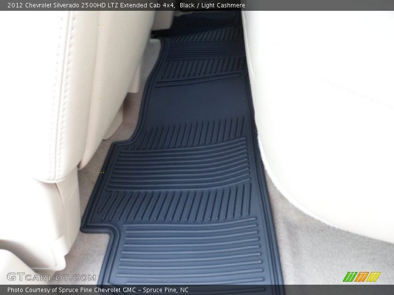 Black / Light Cashmere 2012 Chevrolet Silverado 2500HD LTZ Extended Cab 4x4
