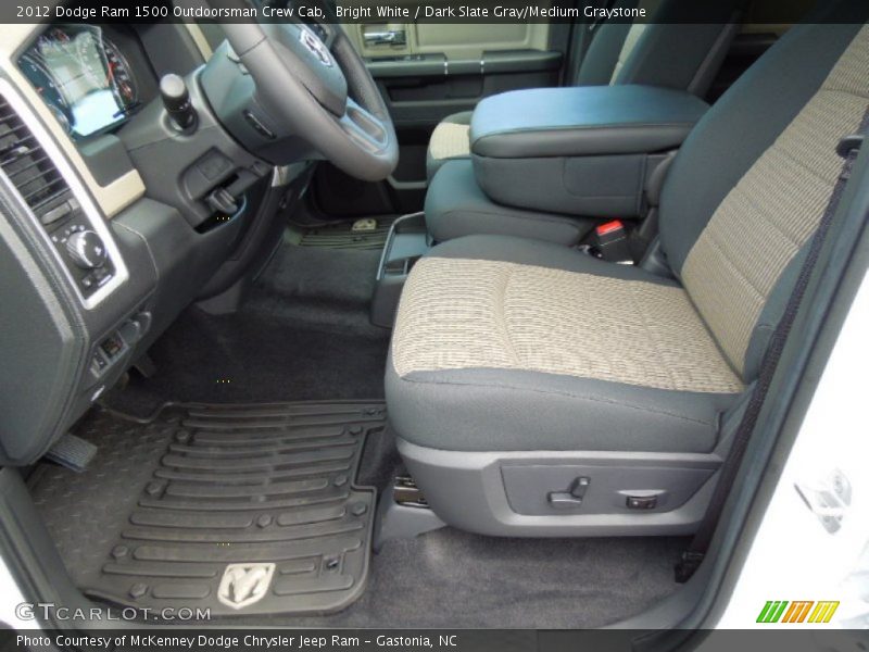  2012 Ram 1500 Outdoorsman Crew Cab Dark Slate Gray/Medium Graystone Interior