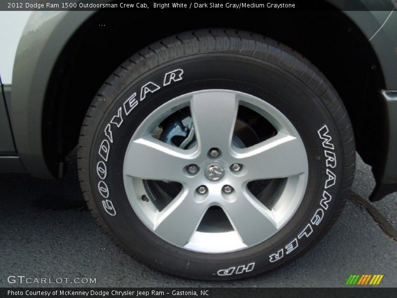  2012 Ram 1500 Outdoorsman Crew Cab Wheel