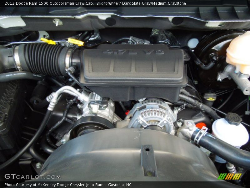  2012 Ram 1500 Outdoorsman Crew Cab Engine - 4.7 Liter SOHC 16-Valve Flex-Fuel V8