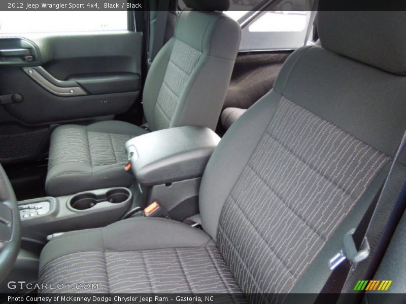 Black / Black 2012 Jeep Wrangler Sport 4x4