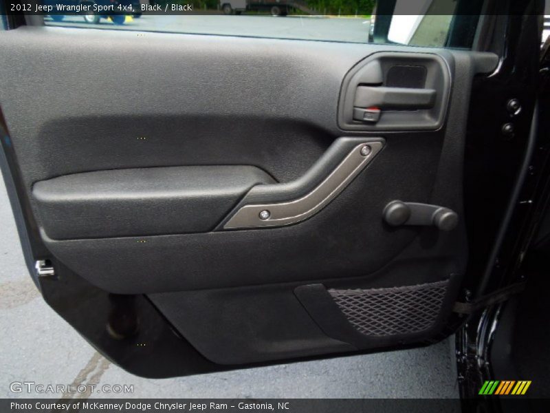 Black / Black 2012 Jeep Wrangler Sport 4x4