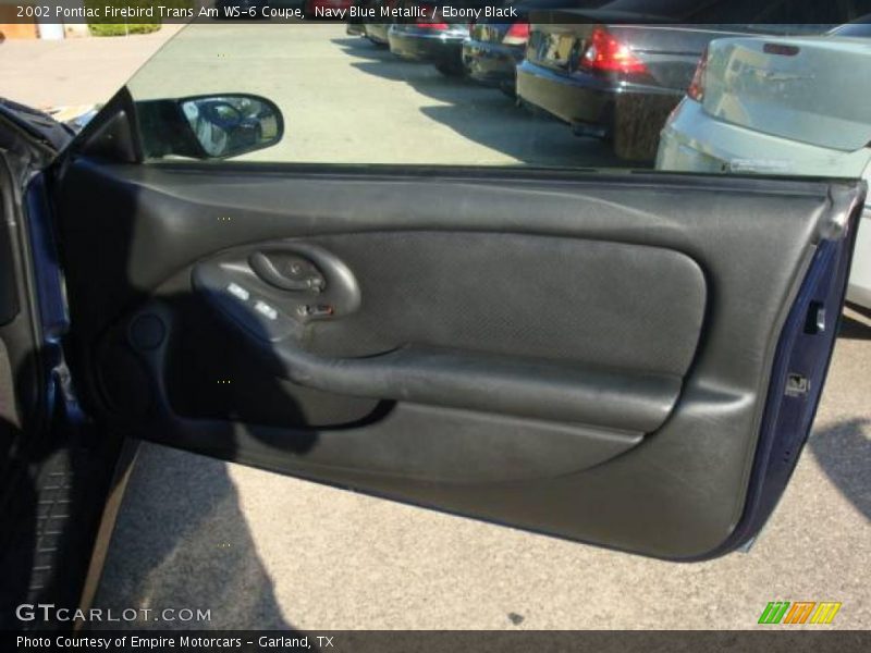 Navy Blue Metallic / Ebony Black 2002 Pontiac Firebird Trans Am WS-6 Coupe