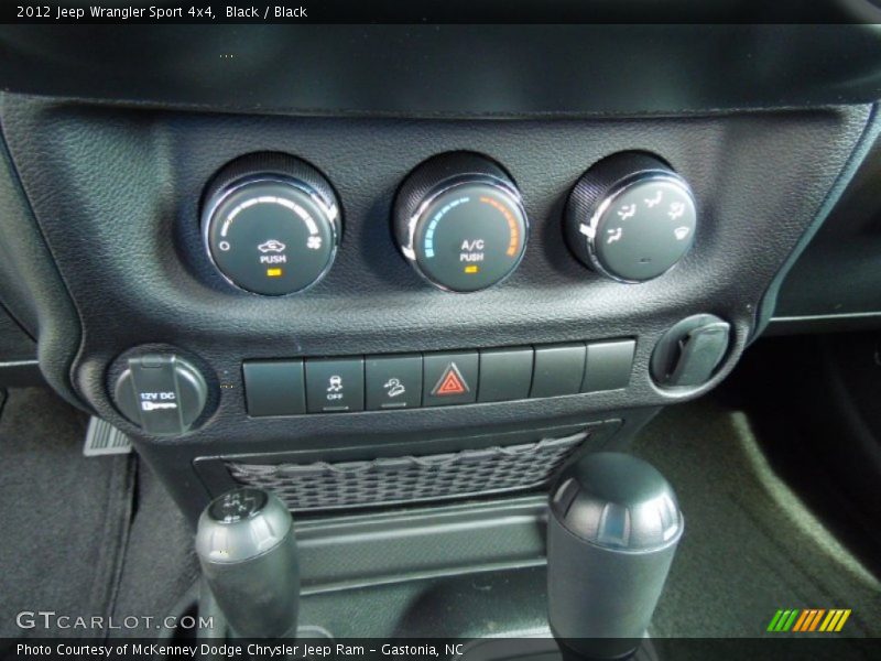 Black / Black 2012 Jeep Wrangler Sport 4x4