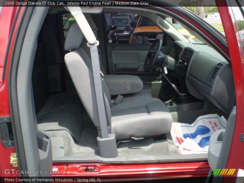 Inferno Red Crystal Pearl / Medium Slate Gray 2006 Dodge Dakota ST Club Cab