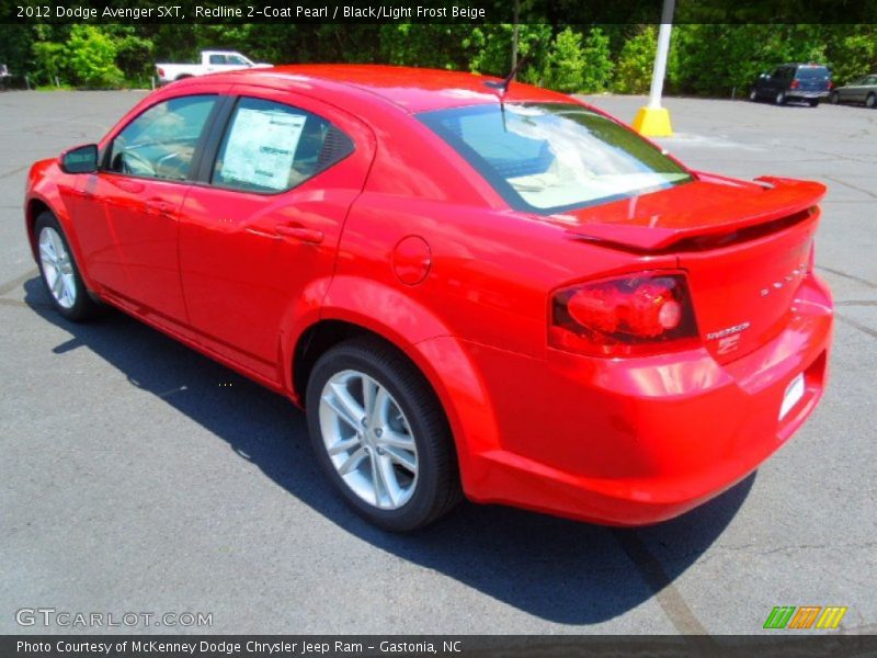  2012 Avenger SXT Redline 2-Coat Pearl