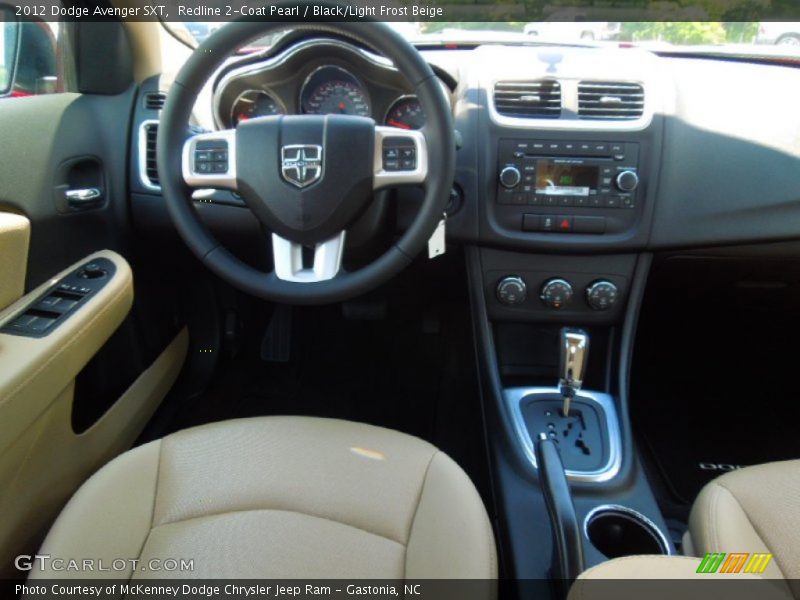 Dashboard of 2012 Avenger SXT