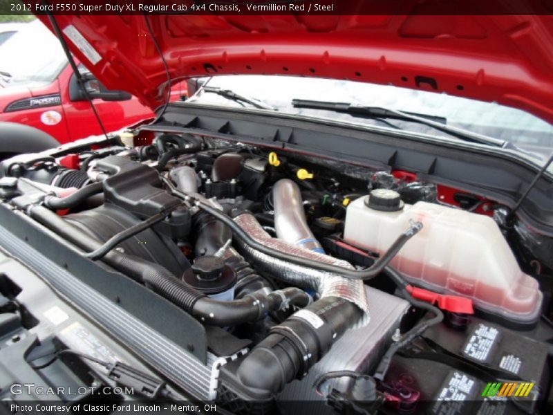  2012 F550 Super Duty XL Regular Cab 4x4 Chassis Engine - 6.7 Liter OHV 32-Valve B20 Power Stroke Turbo-Diesel V8