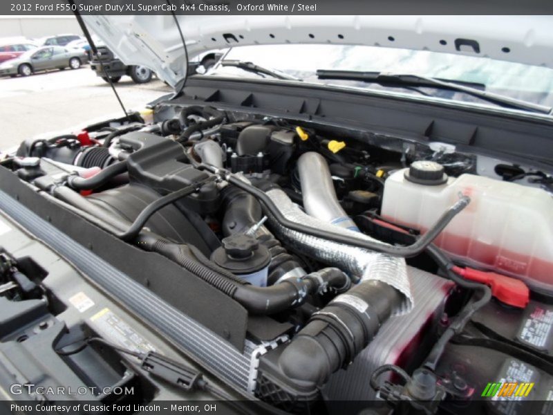  2012 F550 Super Duty XL SuperCab 4x4 Chassis Engine - 6.7 Liter OHV 32-Valve B20 Power Stroke Turbo-Diesel V8