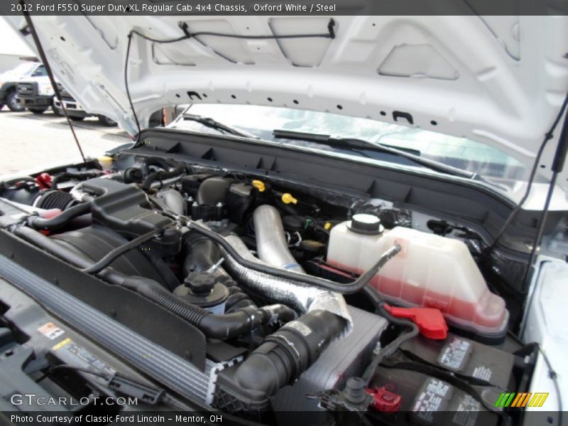  2012 F550 Super Duty XL Regular Cab 4x4 Chassis Engine - 6.7 Liter OHV 32-Valve B20 Power Stroke Turbo-Diesel V8