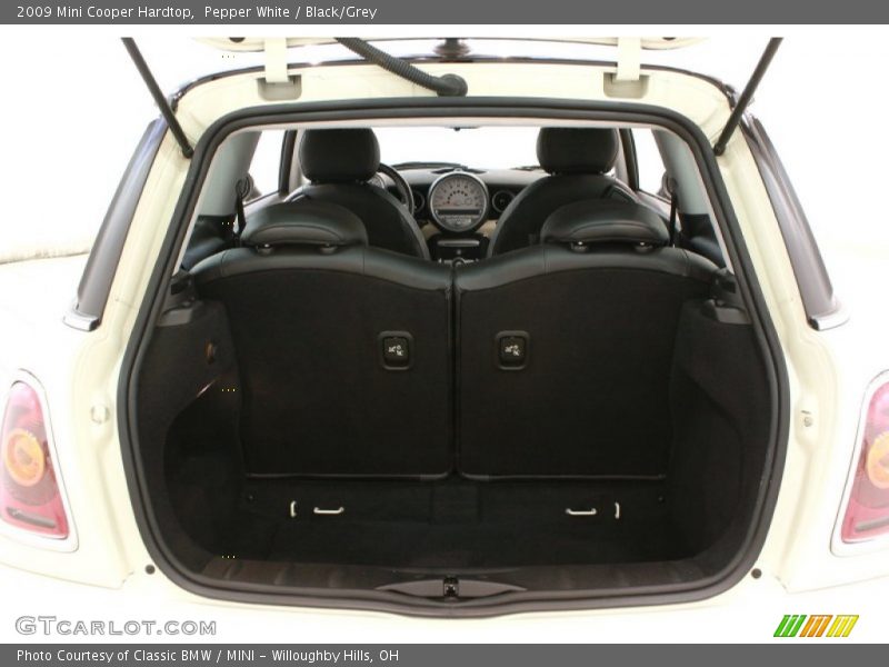 Pepper White / Black/Grey 2009 Mini Cooper Hardtop