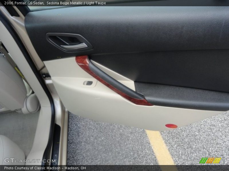Sedona Beige Metallic / Light Taupe 2006 Pontiac G6 Sedan