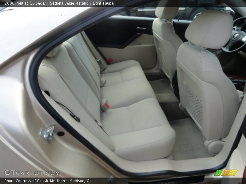 Sedona Beige Metallic / Light Taupe 2006 Pontiac G6 Sedan