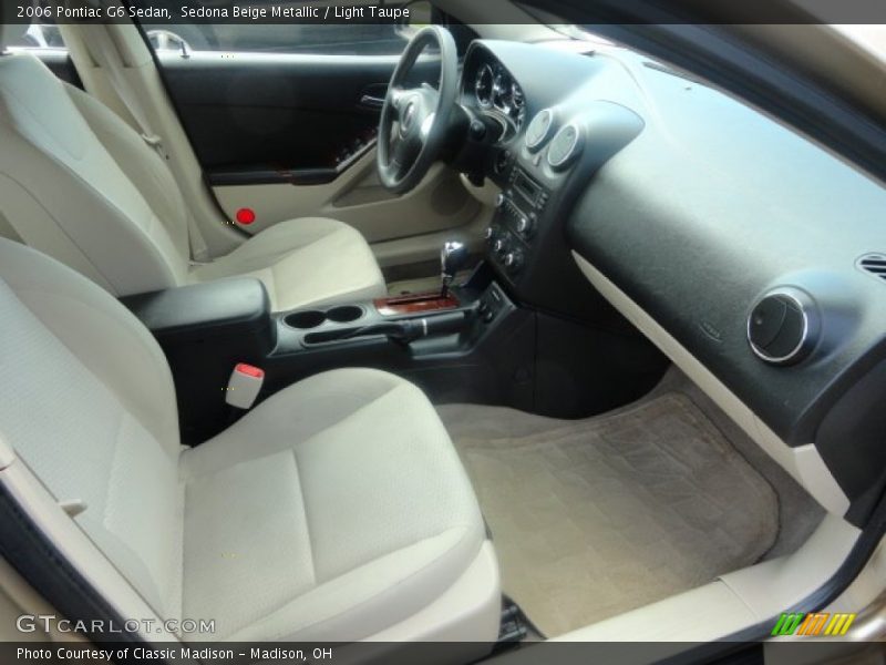 Sedona Beige Metallic / Light Taupe 2006 Pontiac G6 Sedan