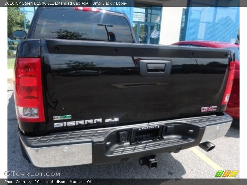 Onyx Black / Ebony 2010 GMC Sierra 1500 SLE Extended Cab 4x4