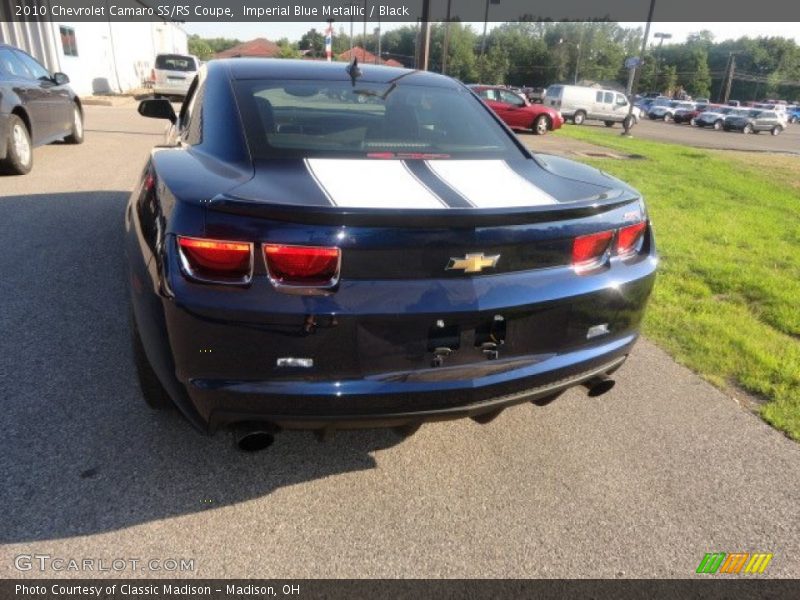 Imperial Blue Metallic / Black 2010 Chevrolet Camaro SS/RS Coupe