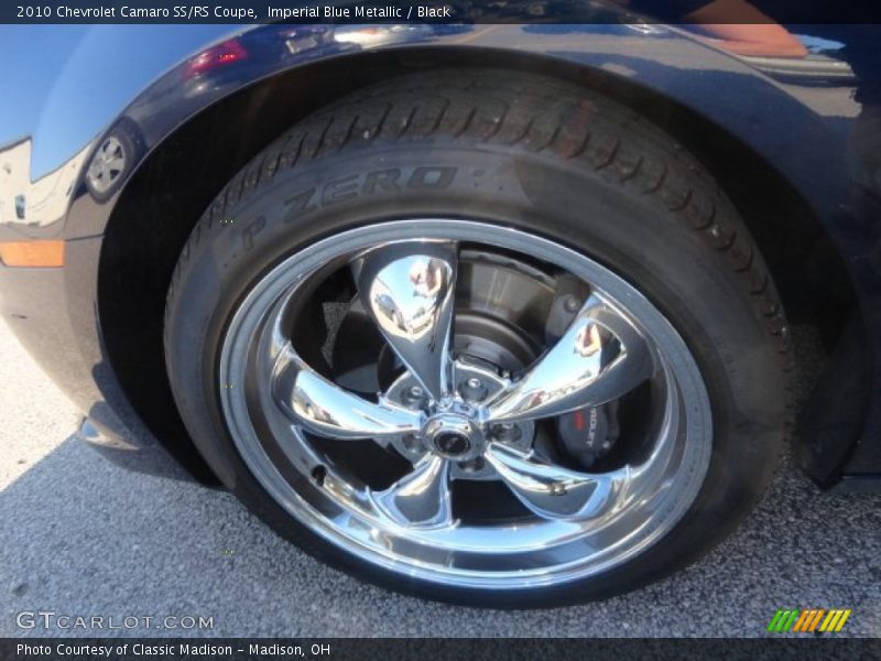 Imperial Blue Metallic / Black 2010 Chevrolet Camaro SS/RS Coupe
