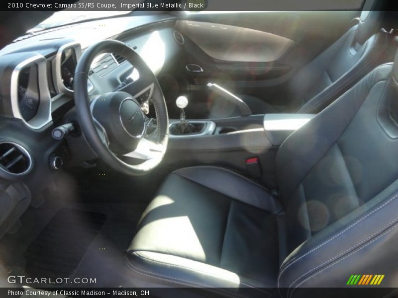 Imperial Blue Metallic / Black 2010 Chevrolet Camaro SS/RS Coupe