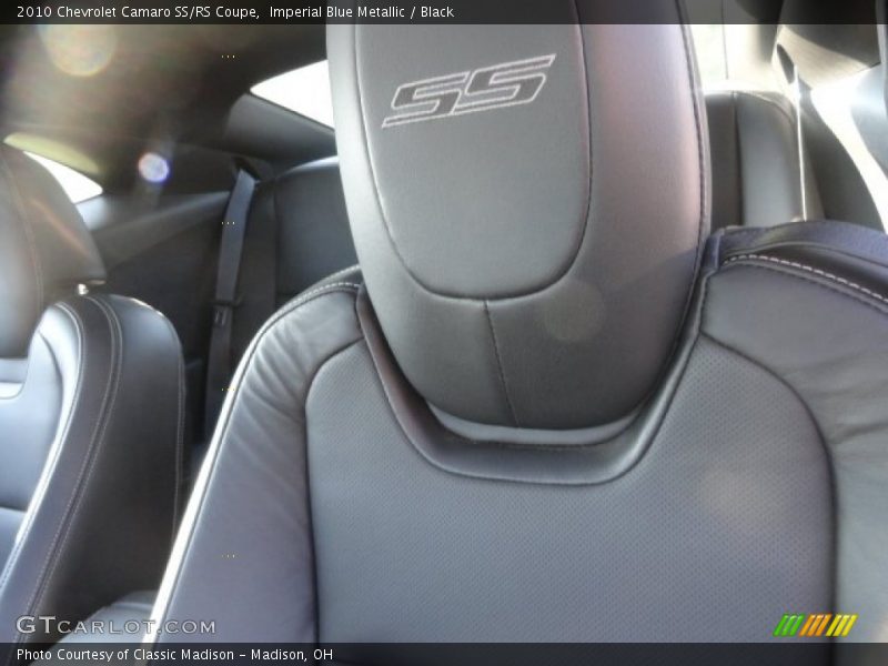 Imperial Blue Metallic / Black 2010 Chevrolet Camaro SS/RS Coupe