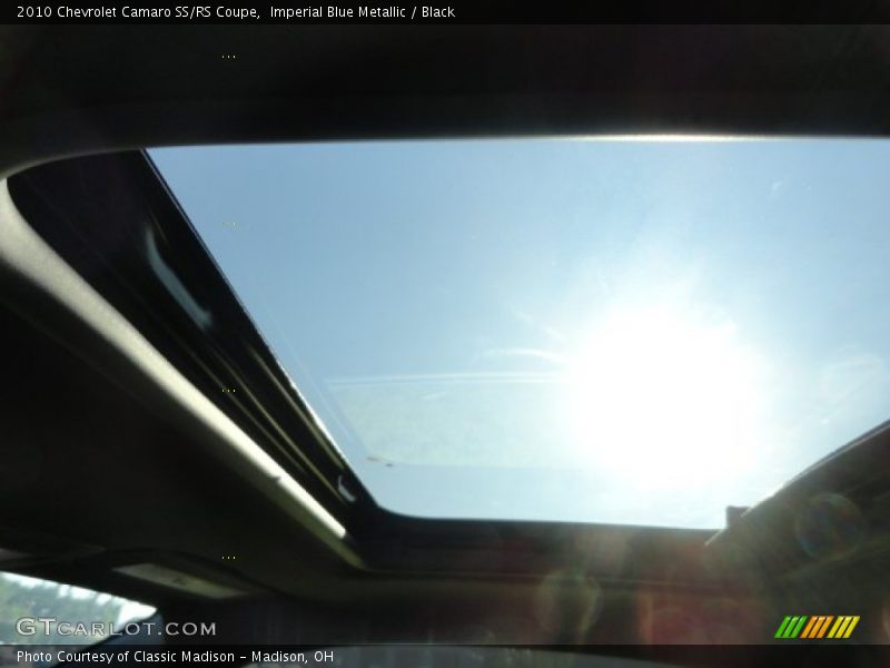 Imperial Blue Metallic / Black 2010 Chevrolet Camaro SS/RS Coupe
