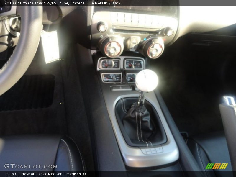 Imperial Blue Metallic / Black 2010 Chevrolet Camaro SS/RS Coupe