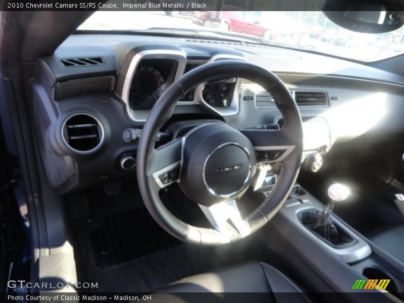 Imperial Blue Metallic / Black 2010 Chevrolet Camaro SS/RS Coupe