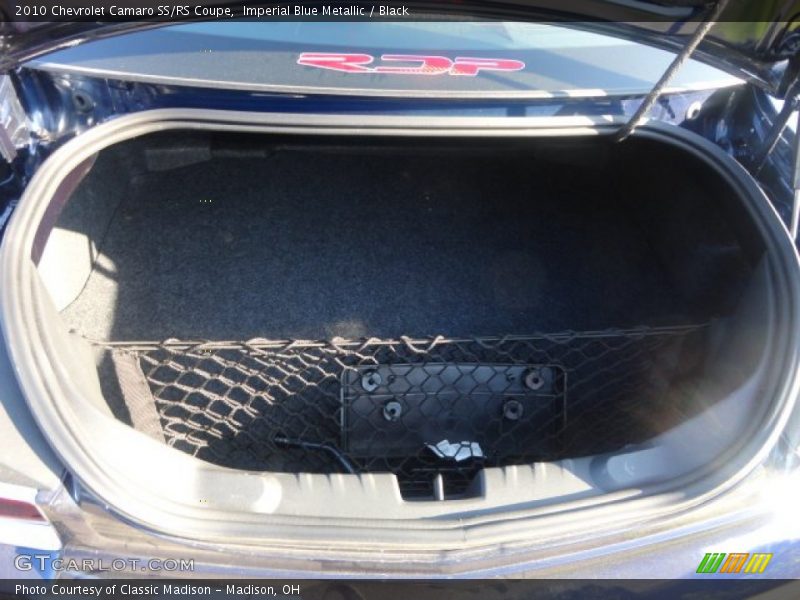Imperial Blue Metallic / Black 2010 Chevrolet Camaro SS/RS Coupe