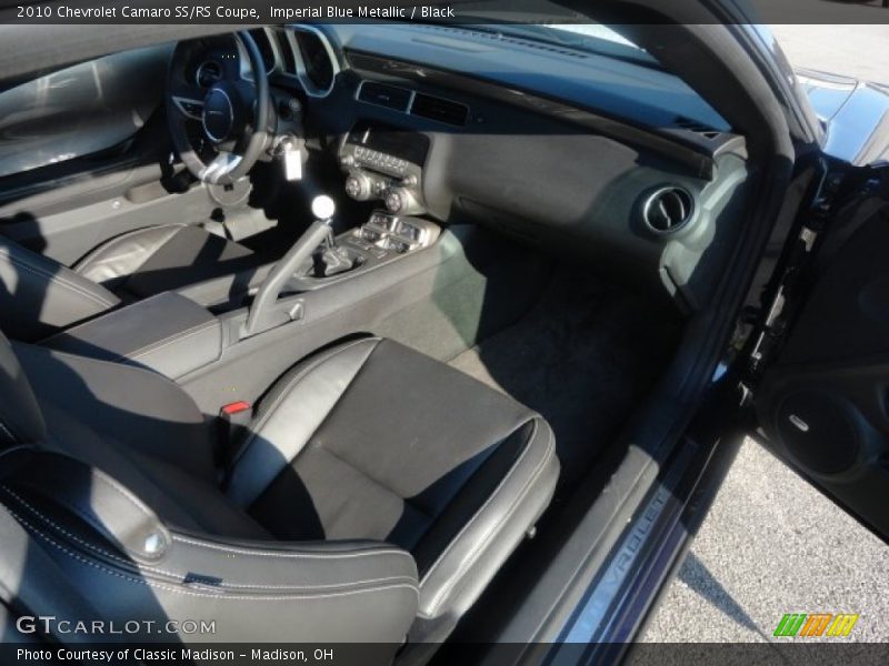 Imperial Blue Metallic / Black 2010 Chevrolet Camaro SS/RS Coupe