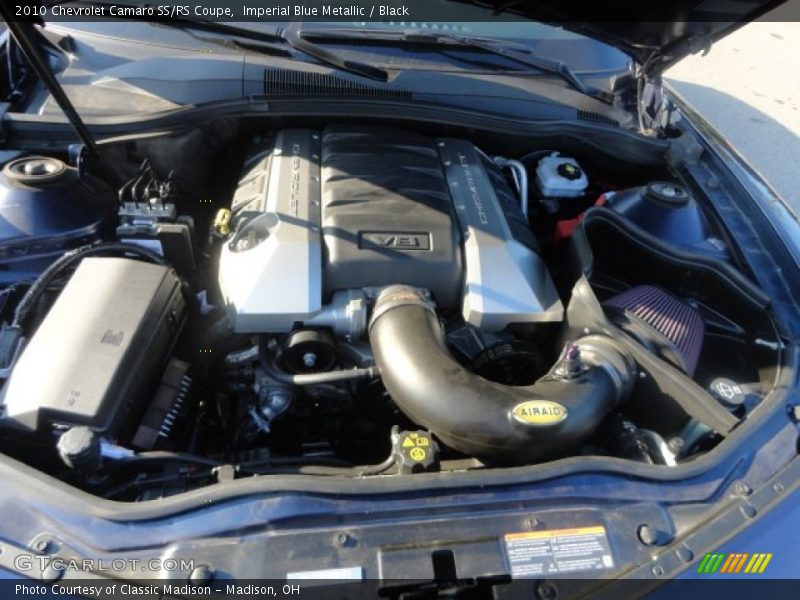 Imperial Blue Metallic / Black 2010 Chevrolet Camaro SS/RS Coupe