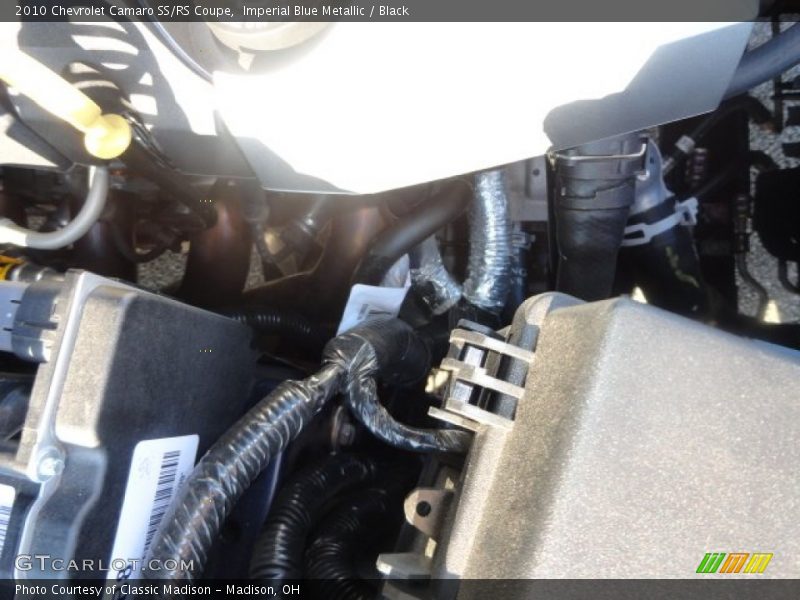Imperial Blue Metallic / Black 2010 Chevrolet Camaro SS/RS Coupe