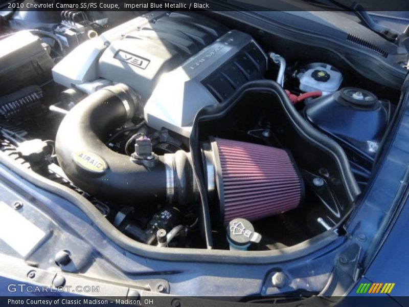 Imperial Blue Metallic / Black 2010 Chevrolet Camaro SS/RS Coupe