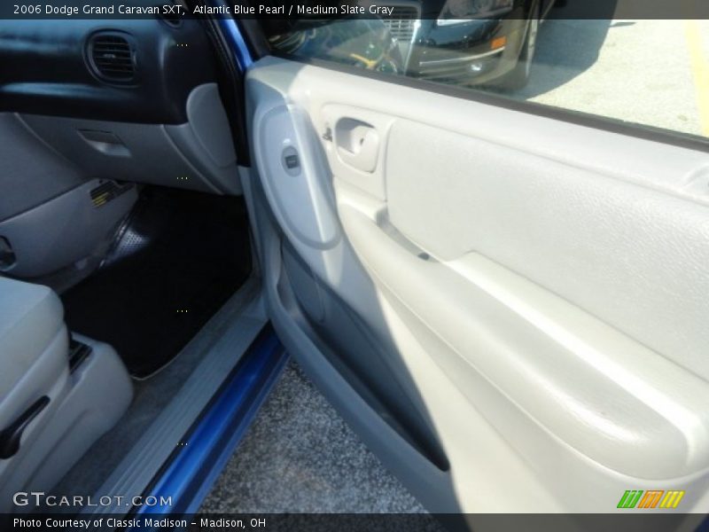 Atlantic Blue Pearl / Medium Slate Gray 2006 Dodge Grand Caravan SXT
