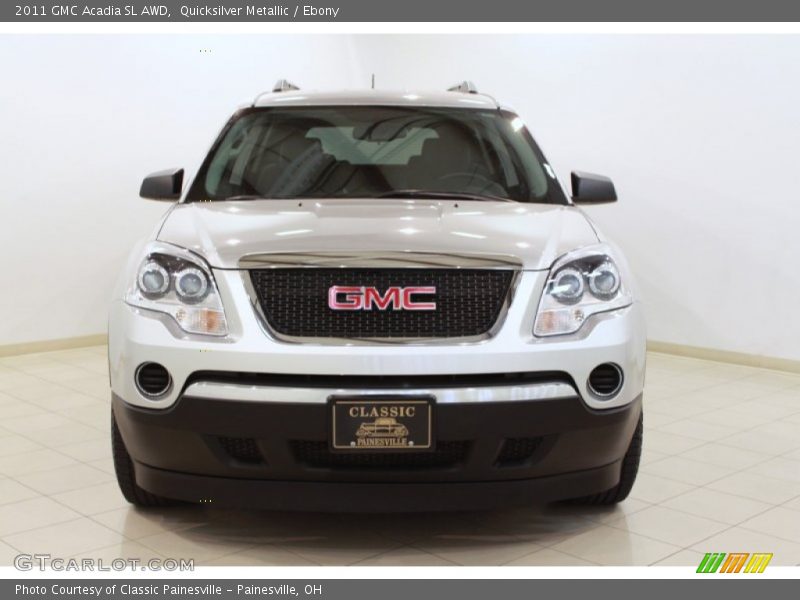 Quicksilver Metallic / Ebony 2011 GMC Acadia SL AWD