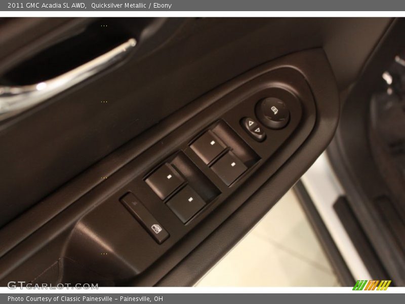 Quicksilver Metallic / Ebony 2011 GMC Acadia SL AWD