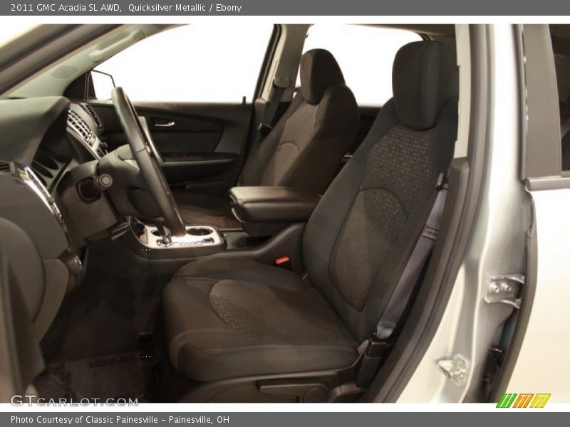 Quicksilver Metallic / Ebony 2011 GMC Acadia SL AWD