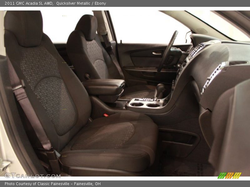 Quicksilver Metallic / Ebony 2011 GMC Acadia SL AWD
