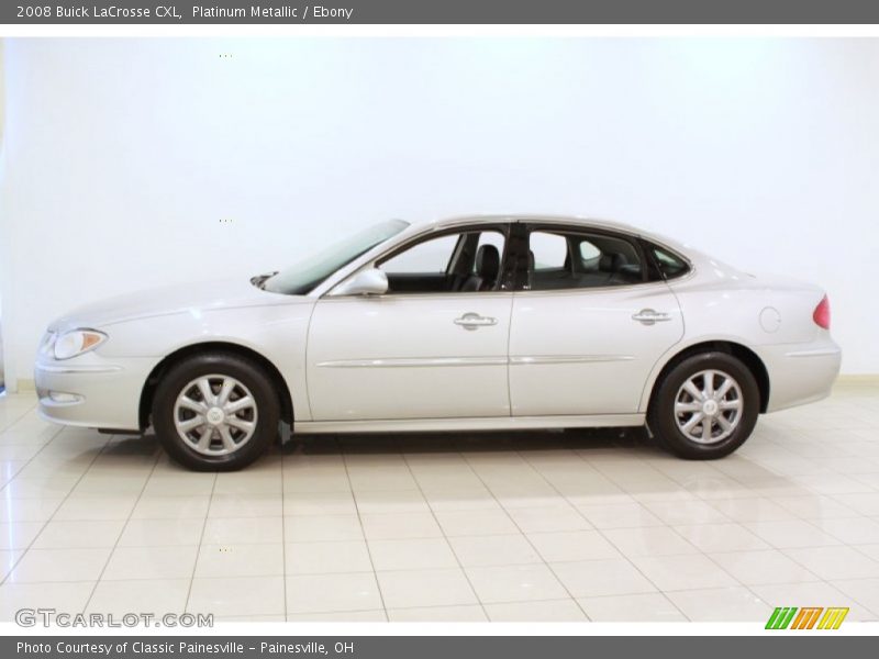 Platinum Metallic / Ebony 2008 Buick LaCrosse CXL