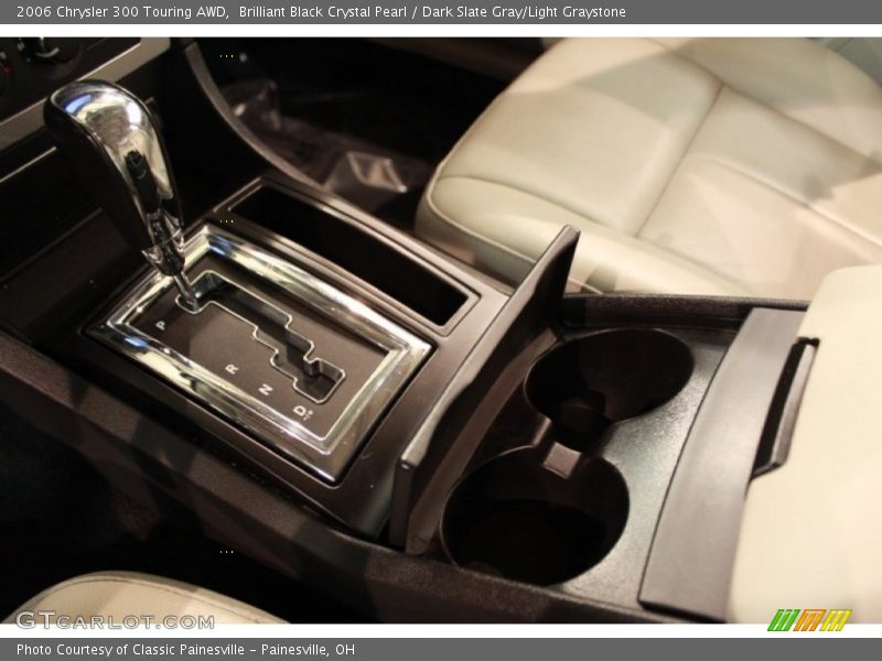 Brilliant Black Crystal Pearl / Dark Slate Gray/Light Graystone 2006 Chrysler 300 Touring AWD