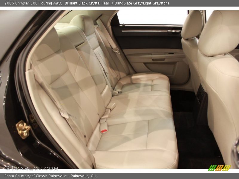 Brilliant Black Crystal Pearl / Dark Slate Gray/Light Graystone 2006 Chrysler 300 Touring AWD