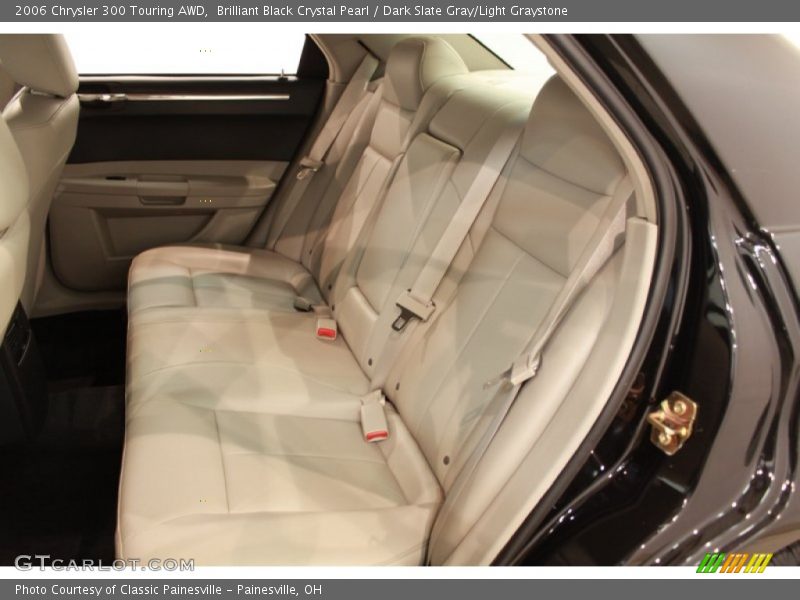 Brilliant Black Crystal Pearl / Dark Slate Gray/Light Graystone 2006 Chrysler 300 Touring AWD