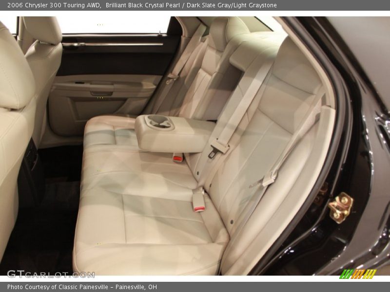 Brilliant Black Crystal Pearl / Dark Slate Gray/Light Graystone 2006 Chrysler 300 Touring AWD