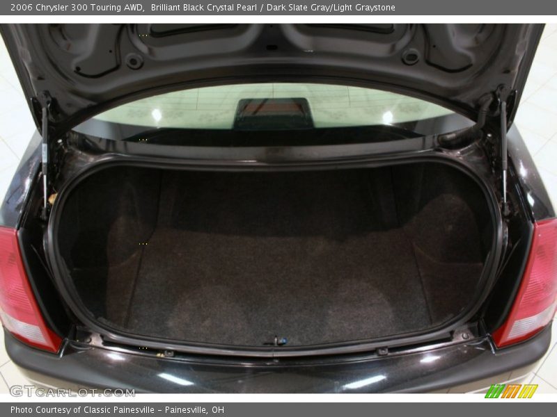 Brilliant Black Crystal Pearl / Dark Slate Gray/Light Graystone 2006 Chrysler 300 Touring AWD