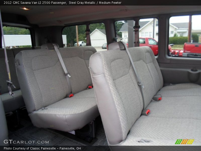 Steel Gray Metallic / Medium Pewter 2012 GMC Savana Van LS 2500 Passenger