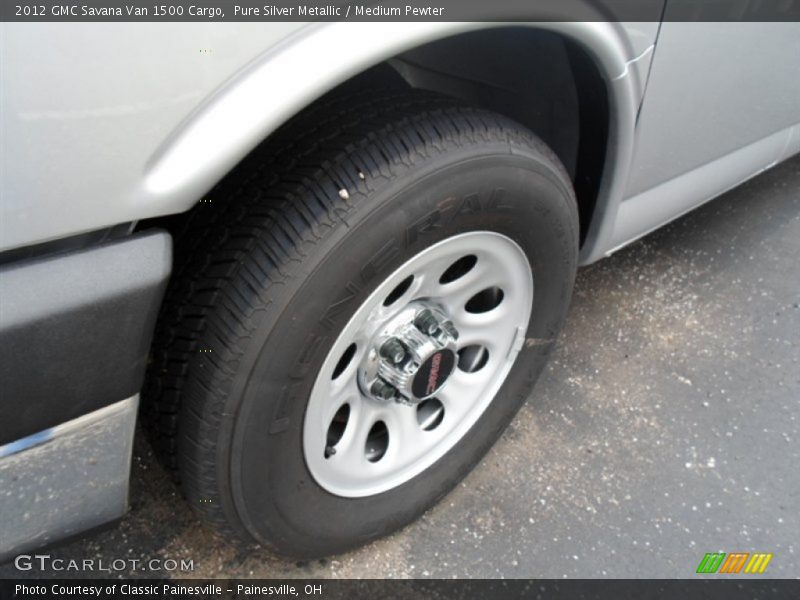 Pure Silver Metallic / Medium Pewter 2012 GMC Savana Van 1500 Cargo