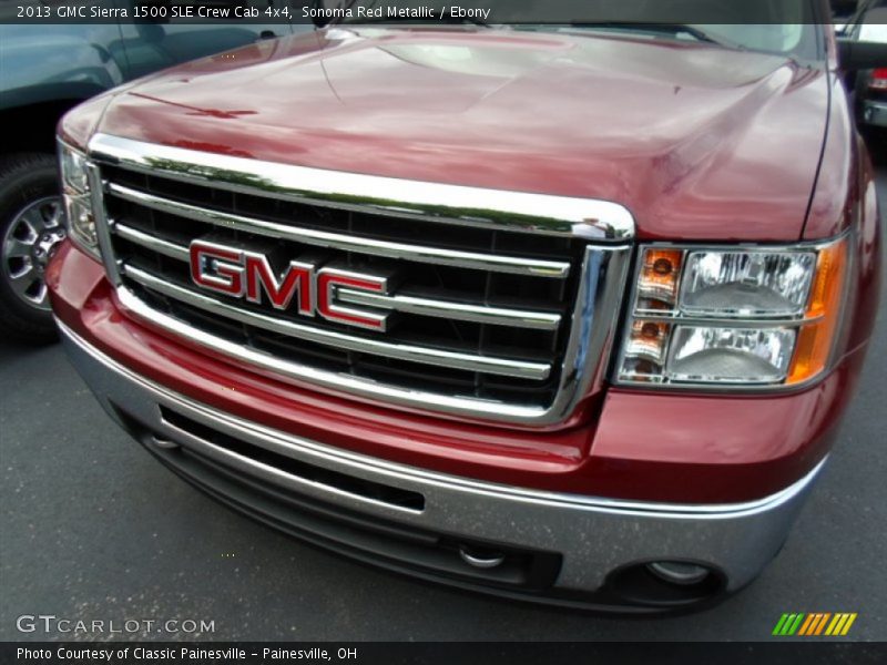Sonoma Red Metallic / Ebony 2013 GMC Sierra 1500 SLE Crew Cab 4x4