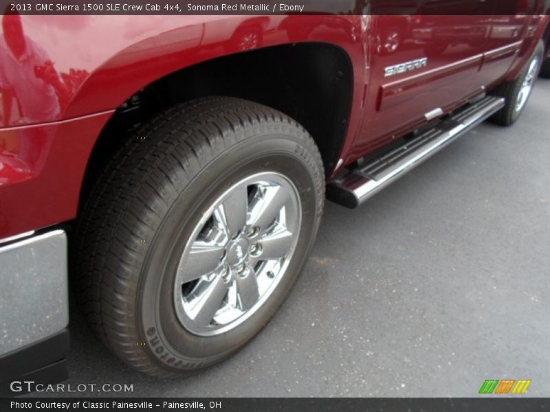 Sonoma Red Metallic / Ebony 2013 GMC Sierra 1500 SLE Crew Cab 4x4