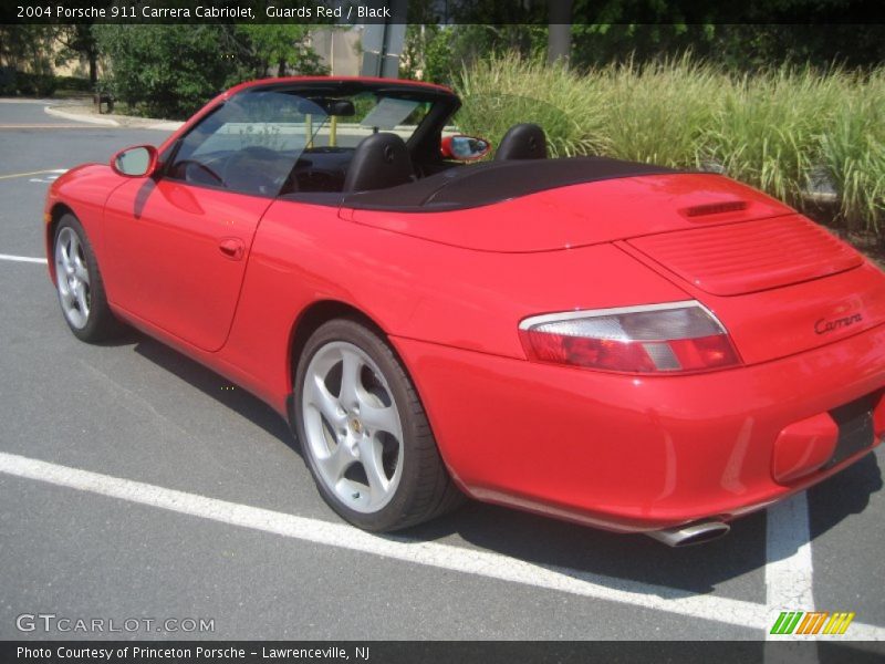 Guards Red / Black 2004 Porsche 911 Carrera Cabriolet