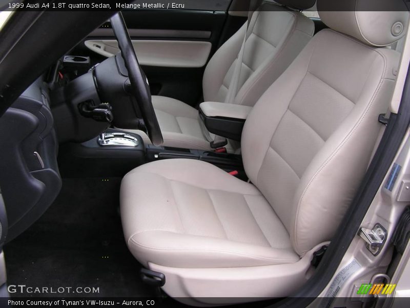 Melange Metallic / Ecru 1999 Audi A4 1.8T quattro Sedan