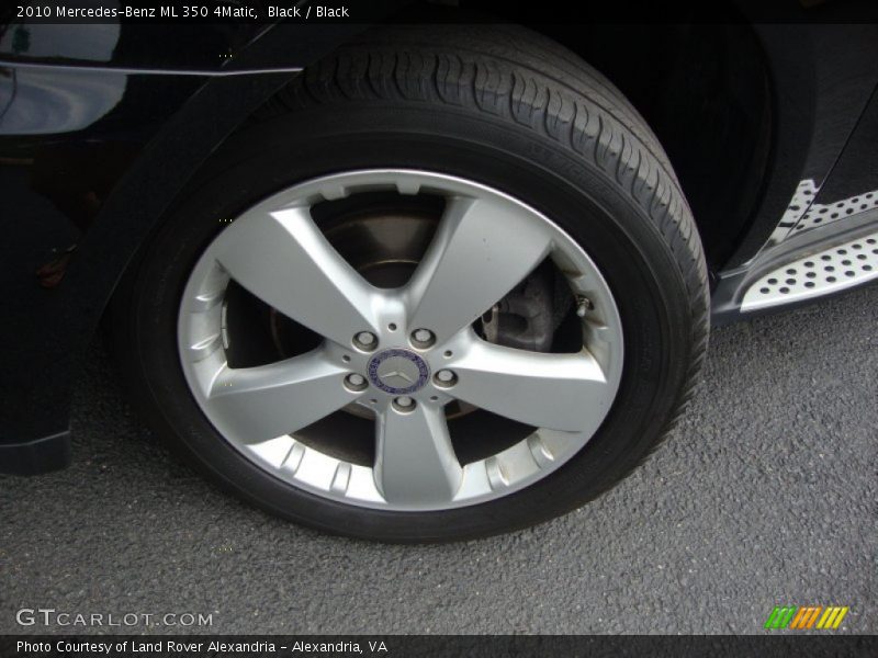 Black / Black 2010 Mercedes-Benz ML 350 4Matic